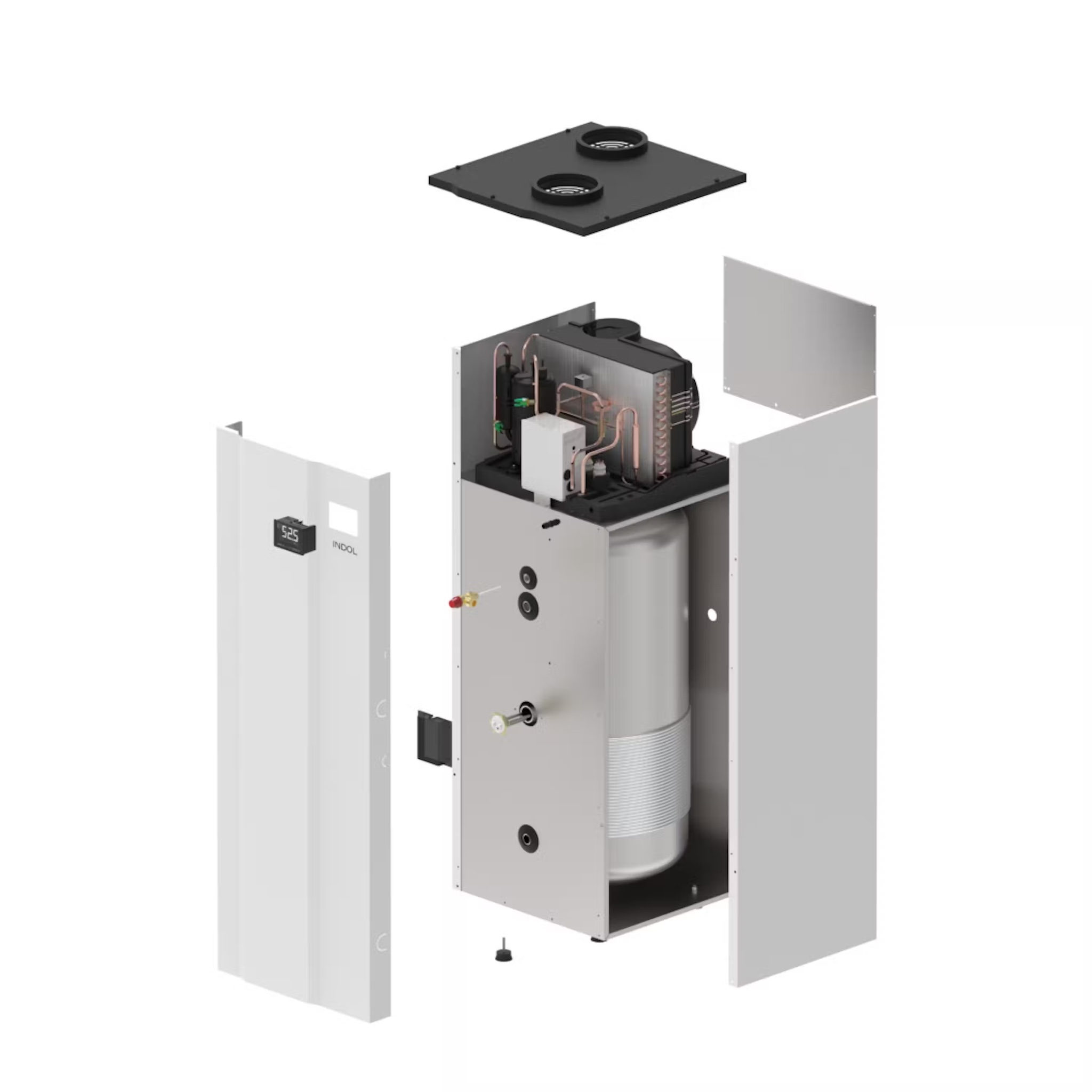 EcoHeat sprängskiss